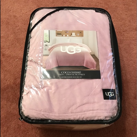 UGG Bedding Ugg Brand New Coco Ombr Blanket Rose Water The Color